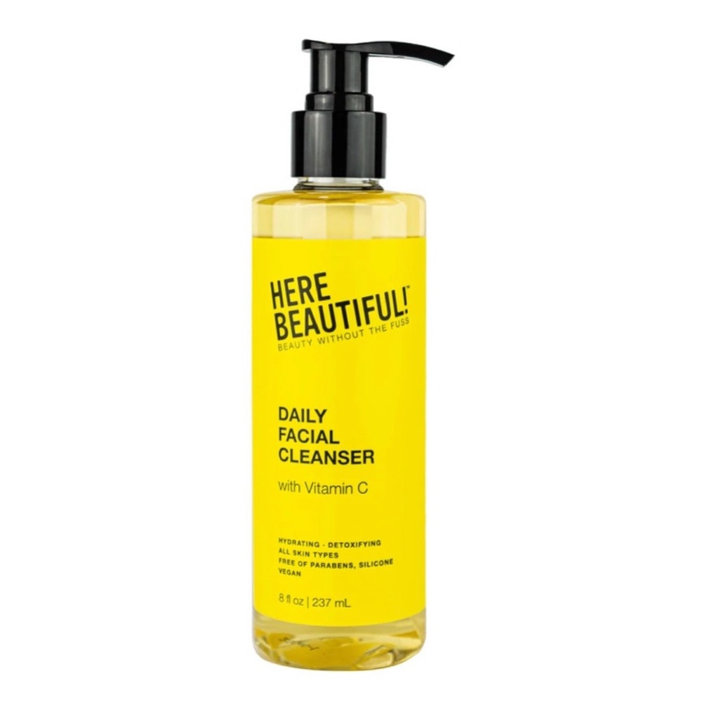 HERE BEAUTIFUL! Daily Facial Cleanser With Vitamin C